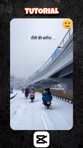 Snowfall Edit Kaise Banaye Dekho😯🔥 | Capcut editor tips and tricks #shorts