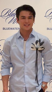 Teejay Marquez graces the media launch of his newest endorsement—BlueWater Day Spa. #TeejayMarquez | Tatak Pelikula