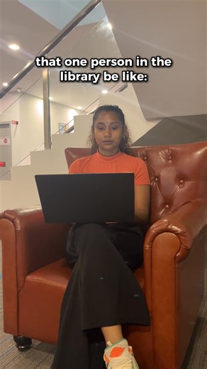 🤫 When you're just trying to study in the library, but that one person is auditioning for a talk show! 🙄📚 #CampusWithAConscience #SunwayUniversity #UniversityLife #TunHusseinOnnSunwayLibrary | Sunway University