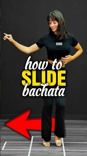 Bachata Basic Step! 💃🏼 Variation Slide Step Dance Dominican Traditional Tutorial Beginners Basic