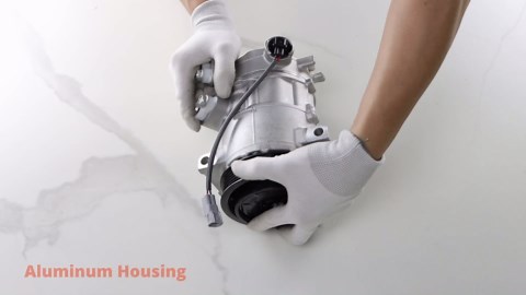 157388 AC Compressor with Clutch Compatible with 2009-2017 Jeep Compass Patriot, 2009-2012 Dodge Caliber 1.8L 2.0L 2.4L