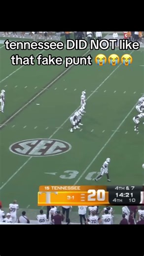 Tennessee's Epic Fake Punt Play: Watch the Hilarious Moment