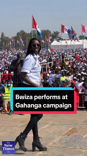 Bwiza Performs at Gahanga Campaign | Viral Music Video