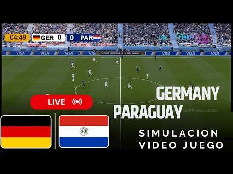 ⚽ Last Minutes & Penalties | Germany 1-1 Paraguay | FIFA World Cup 2026| Video Game Simulation