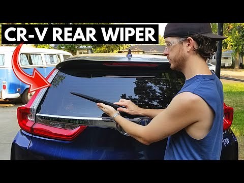 How To Replace Honda CR-V Rear Wiper Blade in 1 Minute! -Jonny DIY