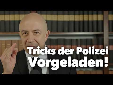 Vorladung! Die neuesten Tricks der Polizei - Fragen und Antworten Live