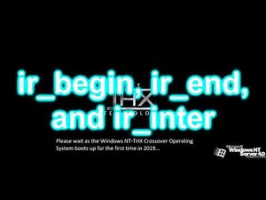 Windows NT and THX Crossover Sounds