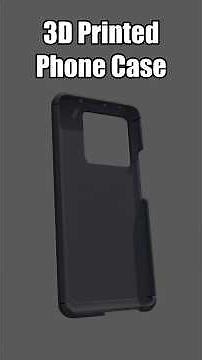 DIY 3D Printed Phone Case - Simple & Fast! #3dprinting #phonecase #3dscanning #creality #raptor