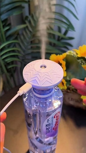 Portable Humidifier, USB Mist Maker for Bedroom 💨 #besthomegadgets #minihumidifier #shorts