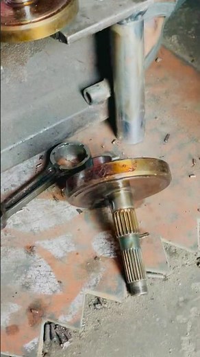 Super Splendor Crank Repair😱😱 gs auto service #shortvideo #mechancial #bike #shortvideo