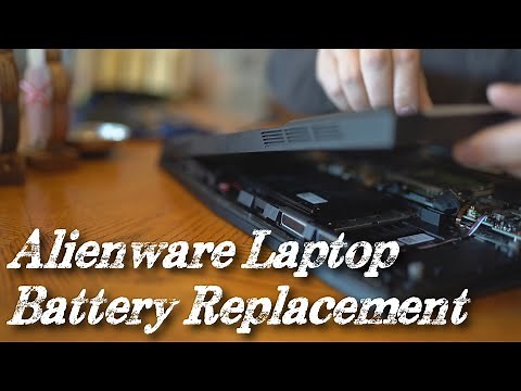 How to Replace an Alienware Laptop Battery