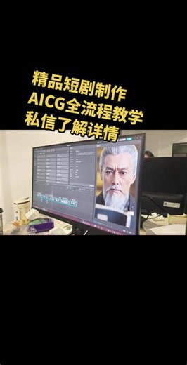 想学习用AI做短剧的全流程，可以私信我#AICG #短剧 #学习