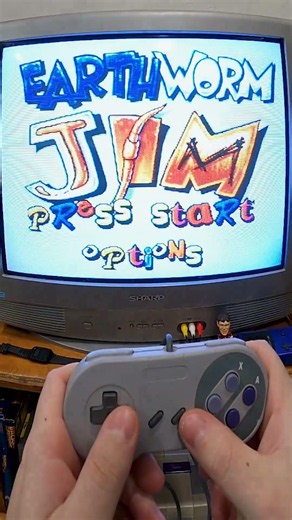 Why Was Earthworm Jim SO GOOD?! #gamingnostalgia #retrogameroom #90sgaming