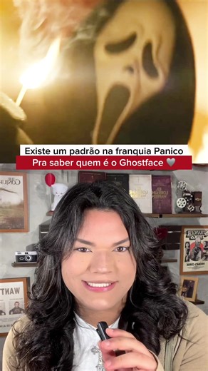 • O padrão dos Ghostfaces na franquia Panico 🍿🩶 #screammovie #panico #mckennagrace #ghostface #paramount