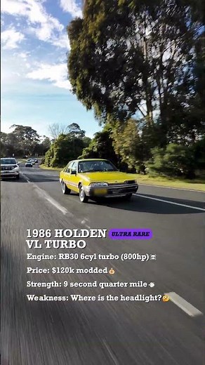 1986 Holden VL Turbo - overrated or underrated?