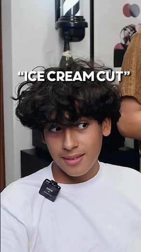 “Give me the Ice Cream haircut” kids trending styles #barber #fyp