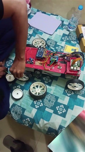 AGV part 8 | Raspberry pi based electric vehicle for indoor navigation #shorts