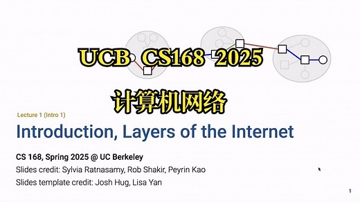 UCB|互联网导论：架构与协议|CS168 Introduction to the Internet Architecture and Protocols 25
