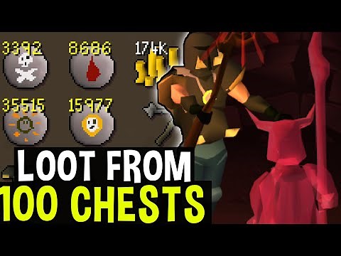 Looting the Barrows Chest 100 Times on my HCIM! Combat HCIM #9 [OSRS