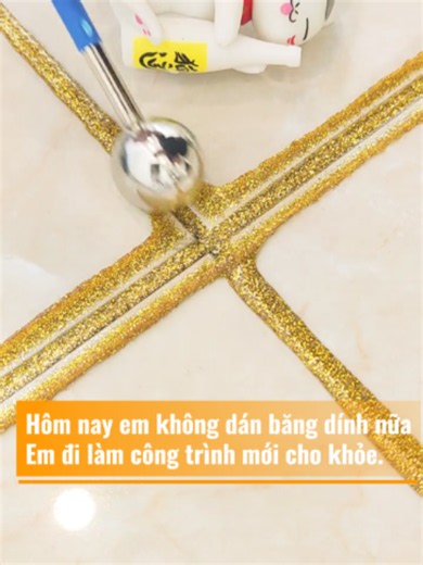 Keo epoxy 2 thành phần: hướng dẫn bỏ qua dán băng dính và màu vàng nhũ