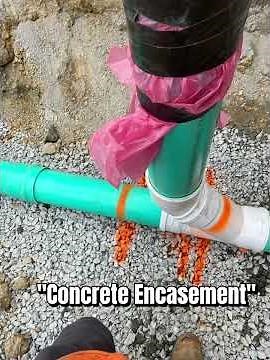 Concrete Encasement + Pipe Install | Real Job, Real Skills”