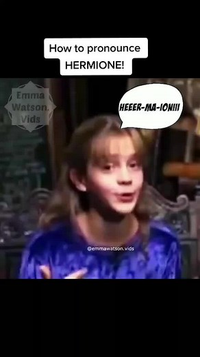 How to Pronounce HERMIONE!