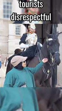A disturbing encounter unfolds as a tourist crosses the line with the king's guard.