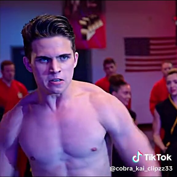 Cobra Kai fan on TikTok