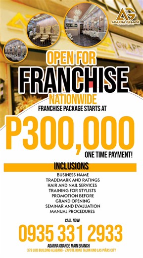 AFFORDABLE SALON FRANCHISE!