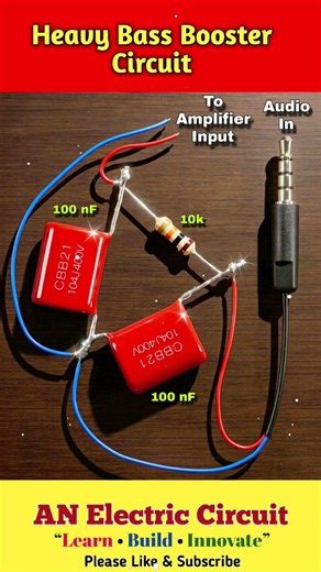 Heavy Bass Booster Circuit | #trending #electricalindia #viral #electronic