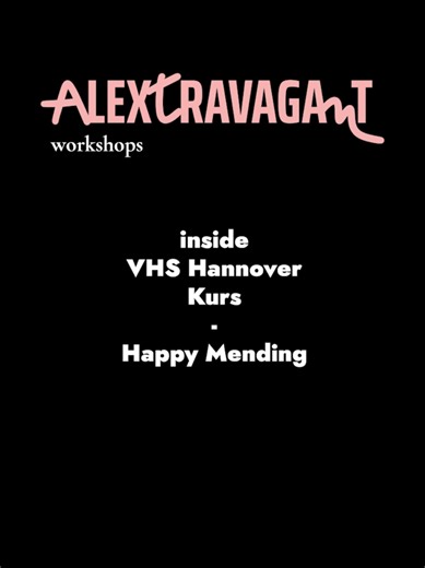 inside VHS-Kurs Happy #Mending Erklärung verschiedener Werkzeuge, die Wahl des richtigen Garns und Nadelstärke, Erlernen einfacher und im Alltag sehr hilfreicher Basis-Stiche: einfacher/doppelter Vorstich, Steppstich und Fliegenstich Weiter ging es mit dem Langettenstich. Ein vielseitiger Allrounder der für Ränder bei Stofflicken und etwas ungewandlet in Reihen auch zur Reparatur von dünnen Stellen honeycomb darning verwendet werden kann. Löcher schließen lassen sich mit diesem Stich auch. Dann 