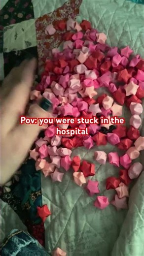 Paper Stars in the hospital ⭐️