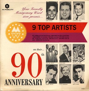 Various - Montgomery Ward 9 Top Artist Sampler