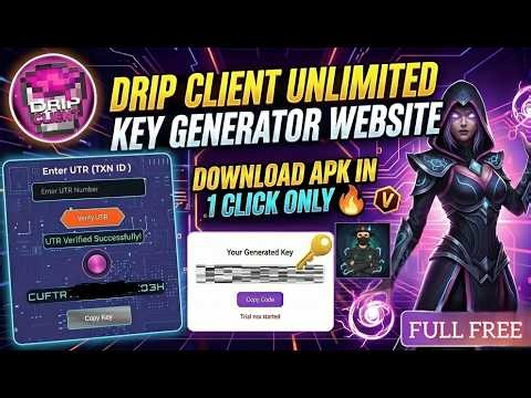 NEW UPDATE DRIP CLIENT PANEL UNLIMITED KEY | DRIP CLIENT V4.6 VIP FREE FIRE FREE DOWNLOAD APK