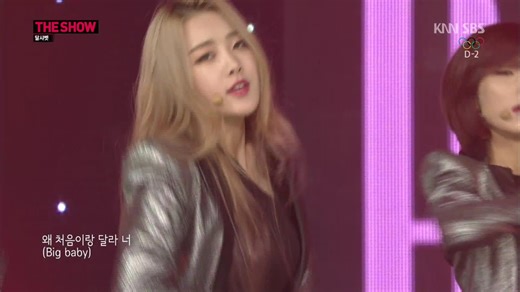 Dal Shabet - B.B.B 140205 SBS The Show