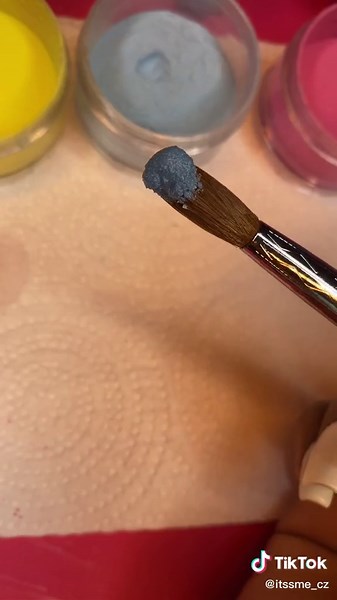 DIY Acrylic Nails Using Pigment Powder | Nail Art Tutorial