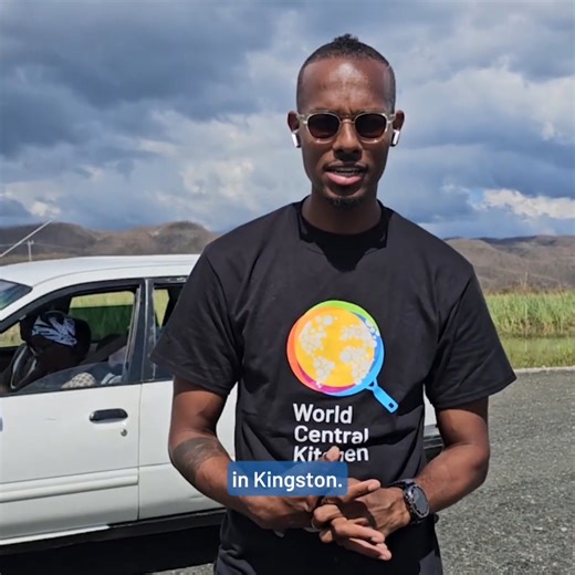 65K views · 2K reactions | Chef Brian, a Kingston-based member of WCK’s Chef Corps, usually spends his days cooking. When he joined our #ChefsForJamaica efforts after Hurricane Melissa, his days suddenly looked a bit different. He’s now working out in his community, connecting our teams to families impacted by the storm and ensuring his fellow Jamaicans get the support they need. | World Central Kitchen | Facebook