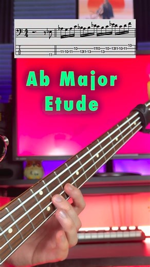 Marcelo Maccagnan on Instagram: "Learn your Major Scale while having fun! Head to my Bio for more info on How To Get Guitar Pro 🎉 Guitar Pro is an amazing software to write Bass Notation. I have been using it for many years and I really like how easy it is to create a chart that has Notes and Tabs. Being able to easily adjust which frets I am playing is a big factor. Their playback feature is also very good and allows me to share notations that I can listen to! It makes the whole learning proce