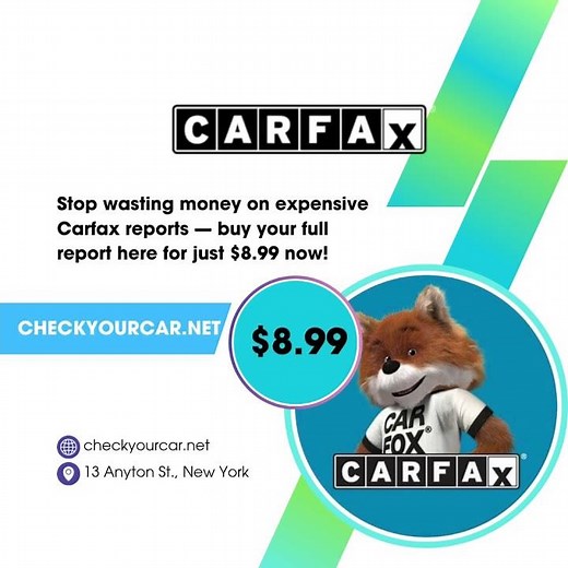 $8.99 Carfax Report – Get Your Full Vehicle History Instantly | Cheap Carfax Alternative