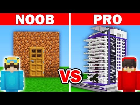NOOB vs HACKER: I Cheated in a Build Challenge in Minecraft