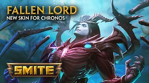 The new Fallen Lord Chronos skin will be available starting tomorrow! | Smite