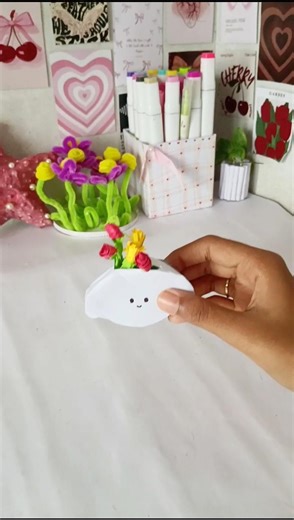 doy cute puppy flower bouquet 🐶💐.#PuppyBouquet #FlowerBouquet #CuteCraft #shorts