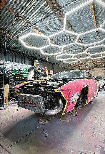 Just a little bit of whats been going on at caspers! From your everyday car repairs to colour changes on an S15 with a monster GTR motor! And a few sneak peaks of some big project we have Been doing in the background 🤘 #Brembos #casperspaintworks #debeer #painttech #choosecaspers #viral #carsceneadelaide #AutomotivePainting #fypシ゚viral #drift #custompaint #hsv #australia #s15silvia #s15 #pink #cowboys #paintmixing