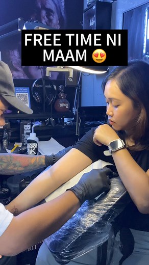 6.1K reactions · 129 shares | FREE TIME NI MAAM #reventattootv #sakuna #promo #tattoolife #tattooartist #tattoo #fypシ #reels #piercing #trendingvideo #fypシ゚viralシ #reelsfacebook #promotakers #costumizedesign Quezon city tattoo Osus Tattoo Supplies | Reven TattooTv | Facebook