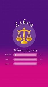 Libra Predictions for February 20, 2025 #Horoscope #Libra #astrology #zodiac | Libra Horoscope