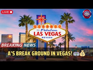 Oakland A’s Break Ground on $1.75B Las Vegas Stadium | MLB's Big Move Begins । USA TODAY NEWS