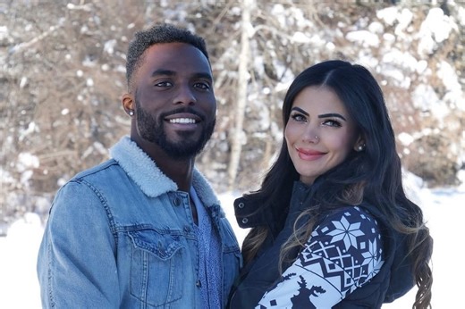 Kenny Bednarek's girlfriend Sharmila Nicollet shares a never seen before picture with the Olympian amid track off season
