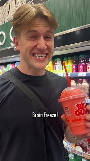 Slurpee Day at 7-Eleven with the cast of Heathers in NYC 🥤