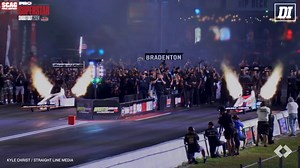 74K views · 1.8K reactions | Doug Kalitta powered his Applied Innovation Top Fuel dragster to claim the inaugural SCAG Power Equipment PRO Superstar Shootout presented by Johnson’s Horsepowered Garage Top Fuel title and $250,000 at Bradenton Motorsports Park. Kalitta threw down a 3.706 at 325.14, while final-round opponent Clay Millican slowed to a 4.22 at 196.39. #PROonFLO #SuperstarShootout | Drag Illustrated | Facebook