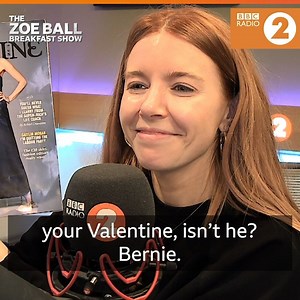 Stacey Dooley has the cutest Valentine. Meet Bernie, the cover star model 🐶 🎧 Listen BBC Sounds: bbc.in/2GJObv4 | BBC Radio 2